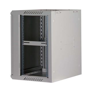 Rockstable 19" 12 HE 600x440x637 Glast&uuml;r, wei&szlig;