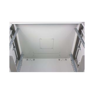 Rockstable 19" 12 HE 600x440x637 Glast&uuml;r, wei&szlig;