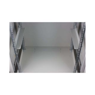 Rockstable 19" 12 HE 600x440x637 Glast&uuml;r, wei&szlig;