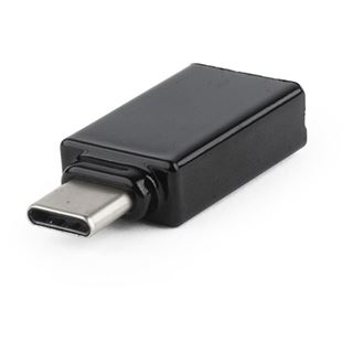 Gembird A-USB2-CMAF-01 Kabeladapter USB Type-C USB Typ-A Schwarz