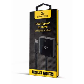 Gembird A-CM-HDMIF-04 USB-Grafikadapter Schwarz