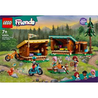LEGO Friends 42624 Gem&uuml;tliche H&uuml;tten im Abenteuercamp