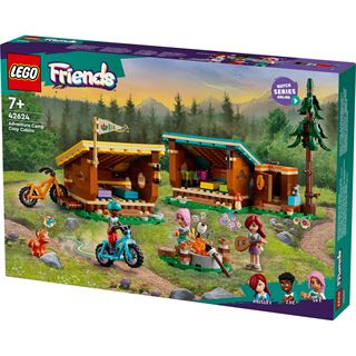 LEGO Friends 42624 Gem&uuml;tliche H&uuml;tten im Abenteuercamp