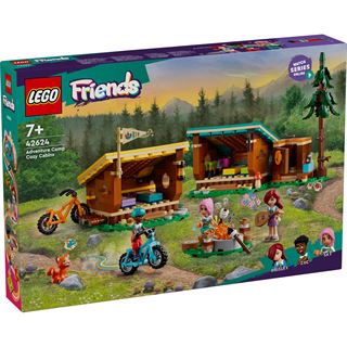 LEGO Friends 42624 Gem&uuml;tliche H&uuml;tten im Abenteuercamp