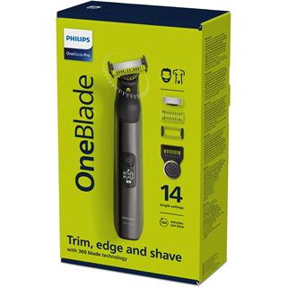 Philips OneBlade Pro Folienrasierer Trimmer Chrom