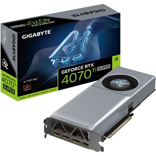 16GB Gigabyte GeForce RTX 4070 Ti SUPER AI TOP Aktiv PCIe 4.0 x16