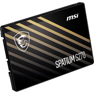 480GB MSI SPATIUM S270 SATA 2.5 Internes Solid State Drive 2.5"