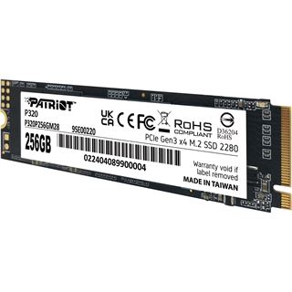 256GB Patriot P320 M.2 2280 PCIe 3.0 x4 (P320P256GM28)