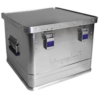 hünersdorff OFFICE BOX Alubox 50,0 l silber 44,0 x 44,0 x 32,0 cm