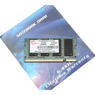 512MB G.Skill SA Series DDR-400 SO-DIMM CL3 Single