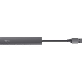 Trust Halyx USB 3.2 Gen 1 (3.1 Gen 1) Type-A 5 Mbit/s Schwarz, Grau