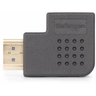 STARTECH RIGHT ANGLE HDMI ADAPTER M/F 90-DEGREE/HDMI 2.0/4K 60HZ