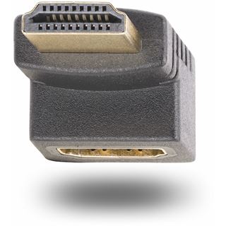 STARTECH UP ANGLE HDMI ADAPTER M/F 90-DEGREE/HDMI 2.0/4K 60HZ