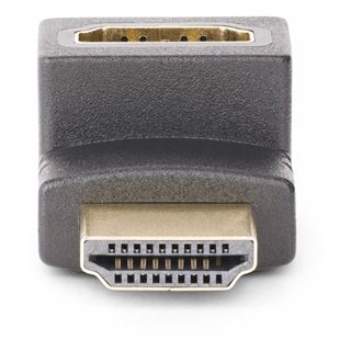 STARTECH UP ANGLE HDMI ADAPTER M/F 90-DEGREE/HDMI 2.0/4K 60HZ