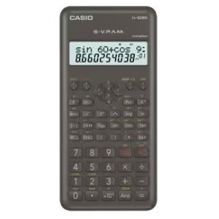 CASIO FX-82MS-2 Wissenschaftlicher Taschenrechner schwarz
