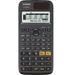 CASIO FX-87DE X Wissenschaftlicher Taschenrechner schwarz