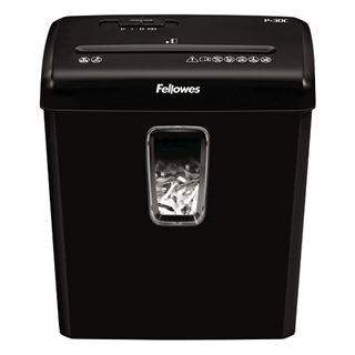 Fellowes Powershred P-30C Aktenvernichter mit Partikelschnitt P-4, 4