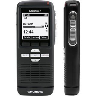 GRUNDIG Digta 7 Stand-alone Kit digitales Diktiergerät-Set 2 GB