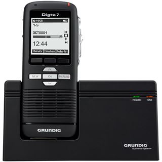 GRUNDIG Digta 7 Stand-alone Kit digitales Diktiergerät-Set 2 GB