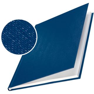 LEITZ Buchbindemappen blau Hardcover f&uuml;r 141 - 175 Blatt DIN A4,