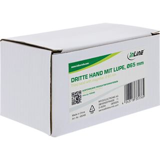 InLine Dritte Hand, mit Lupe