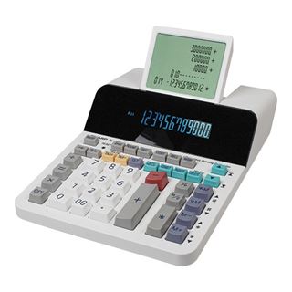 SHARP EL-1901 Tischrechner wei&szlig;