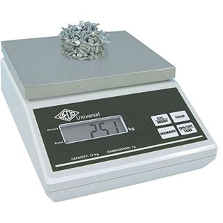 WEDO Z&auml;hlwaage Universal grau f&uuml;r max. 12,0 kg