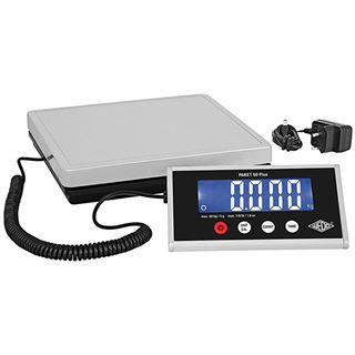 WEDO Paketwaage PAKET 50 Plus schwarz für max. 50,0 kg