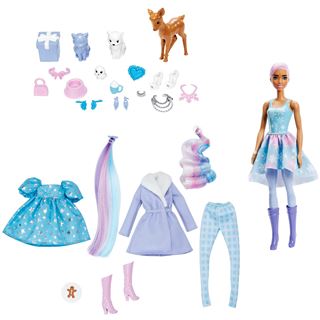 Barbie Adventskalender Color Reveal mehrfarbig