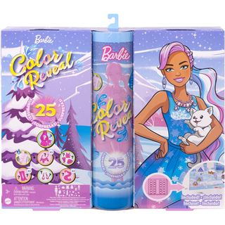 Barbie Adventskalender Color Reveal mehrfarbig