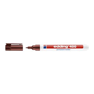 edding 400 Permanentmarker braun 1,0 mm, 1 St.