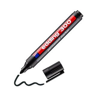 edding 300 Permanentmarker schwarz 1,5 - 3,0 mm, 10 St.