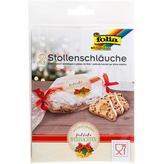 folia Stollenschl&auml;uche Text 64,0 x 25,0 cm 2 St.