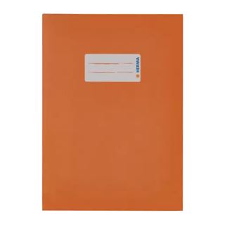 HERMA Heftumschlag glatt orange Papier DIN A5