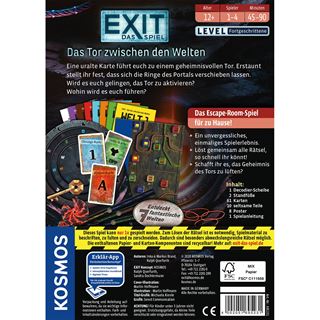 KOSMOS EXIT - Das Spiel: Das Tor zwischen den Welten Escape-Room Spiel