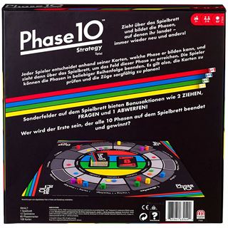 Mattel GAMES Phase 10 Strategy Brettspiel