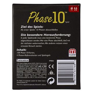 Mattel GAMES Phase 10 Kartenspiel