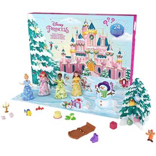 Mattel GAMES Adventskalender Disney Princess mehrfarbig