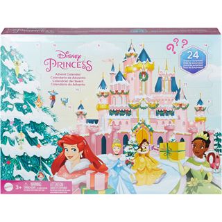 Mattel GAMES Adventskalender Disney Princess mehrfarbig