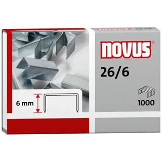 novus 1.000 Heftklammern 26/6
