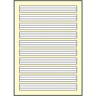 OXFORD Geschichtenheft Lineatur 2G blanko DIN A4 ohne Rand, 16 Blatt