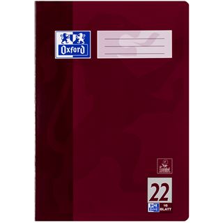 OXFORD Schulheft Lineatur 22 kariert DIN A4 ohne Rand, 16 Blatt