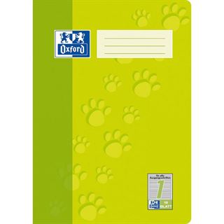 OXFORD Schulheft Lineatur 1 liniert DIN A4 ohne Rand, 16 Blatt