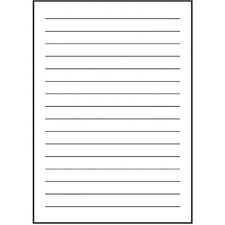 OXFORD Schulheft Lineatur 4 liniert DIN A5 ohne Rand, 16 Blatt