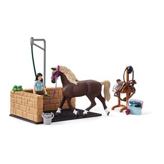 Schleich&reg; Horse Club 42438 Waschplatz mit Emily & Luna