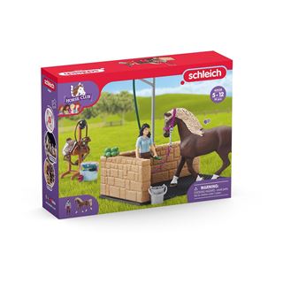 Schleich&reg; Horse Club 42438 Waschplatz mit Emily & Luna