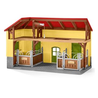 Schleich&reg; Farm World 42485 Pferdestall Spielfiguren-Set