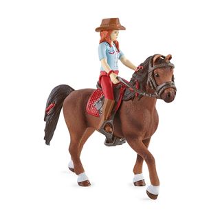 Schleich&reg; Horse Club 42539 bewegliche Hannah & Cayenne