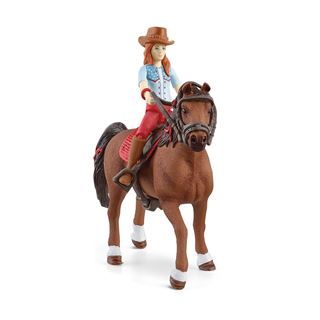 Schleich&reg; Horse Club 42539 bewegliche Hannah & Cayenne