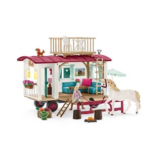 Schleich&reg; Horse Club 42593 Wohnwagen f&uuml;r geheime